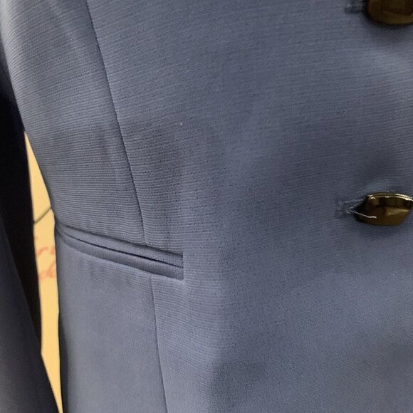 Le Suit Jacket Size 8P. Lined. Long Sleeve. Button Front. Faux Pockets. WTC - Picture 3 of 7